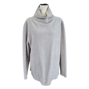 Jones New York Sport Taupe High Turtleneck Long Sleeve Top XL